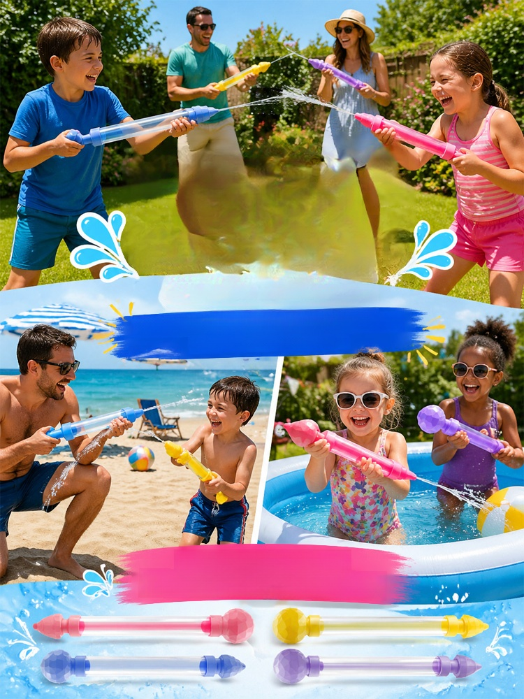 Firework water spray toy