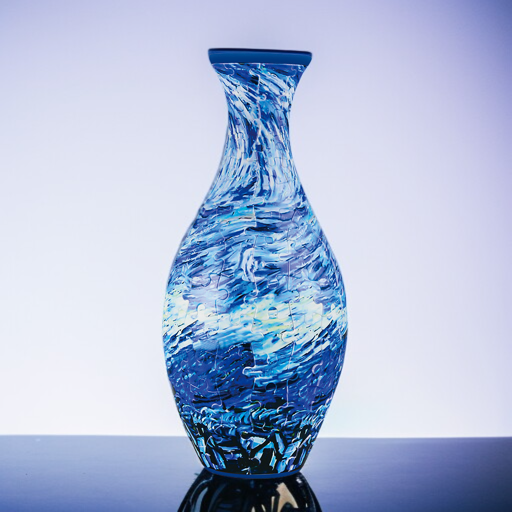 3D puzzle vase living room decoration