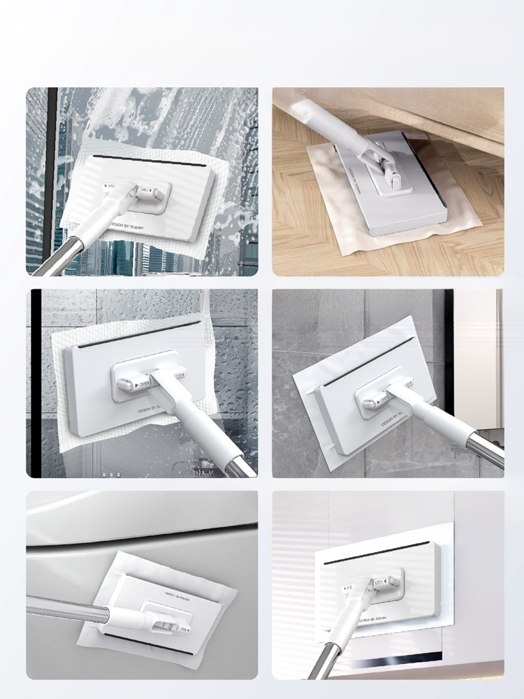 【100% labor-saving】No-wash lazy mop