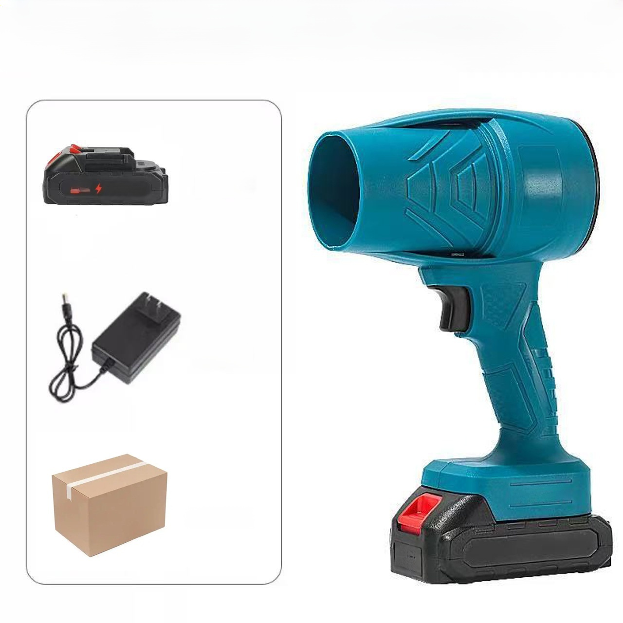 Industrial-grade dust removal snow-blowing turbo fan