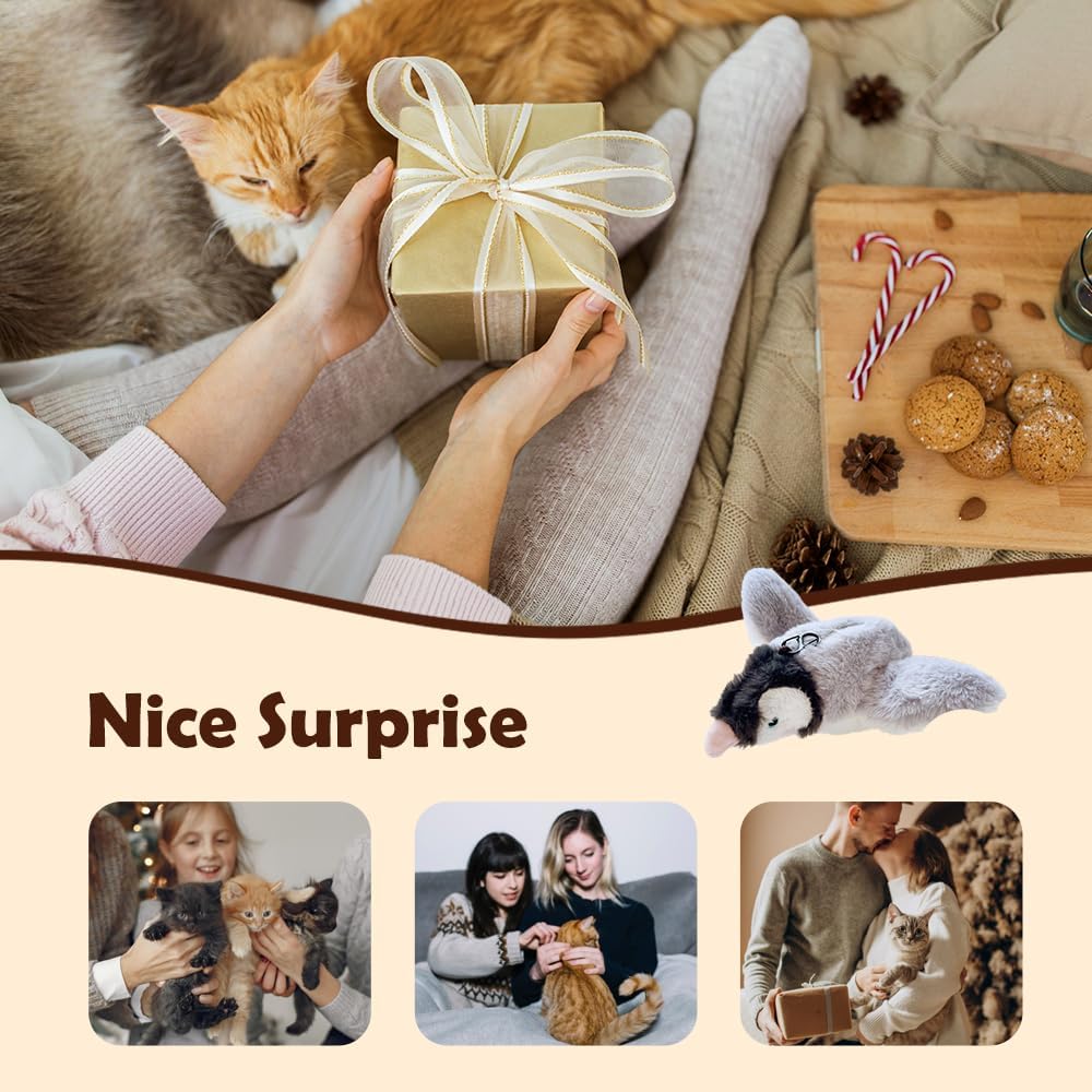 2025 New Flappy Chase Cat Toy-Blue