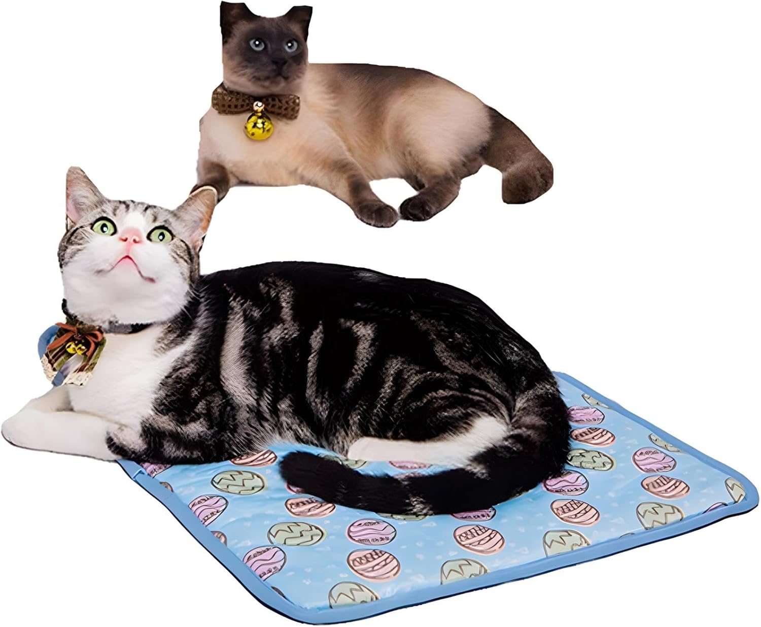 Pet Cooling Mat Cat Dog Cushion Pad Summer Cool Down