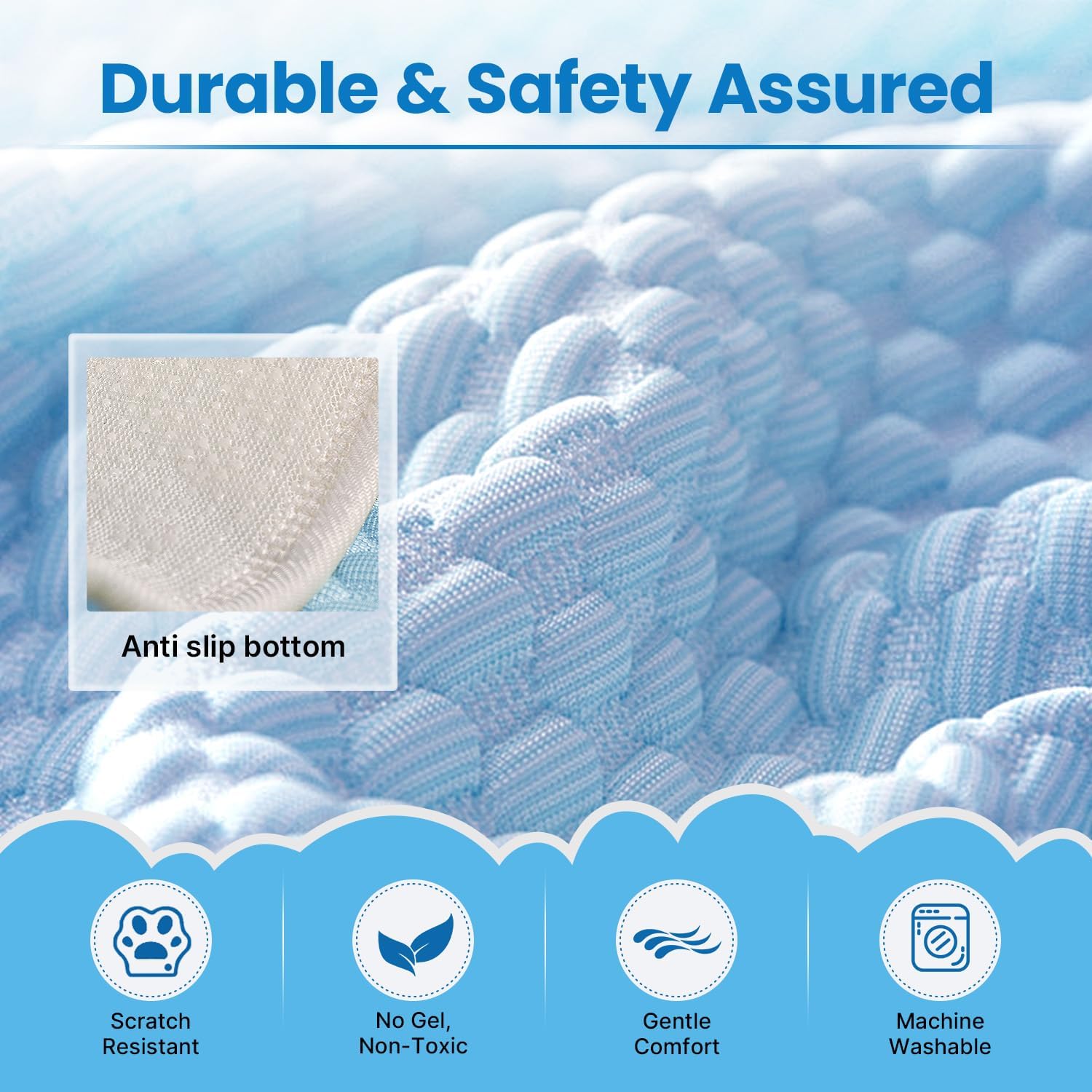 Pets Dog Cooling Mat Breathable Cooling Pad for Dog Cats