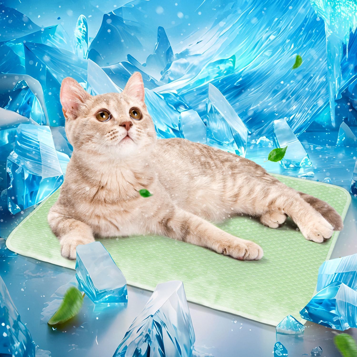 Pets Dog Cooling Mat Breathable Cooling Pad for Dog Cats