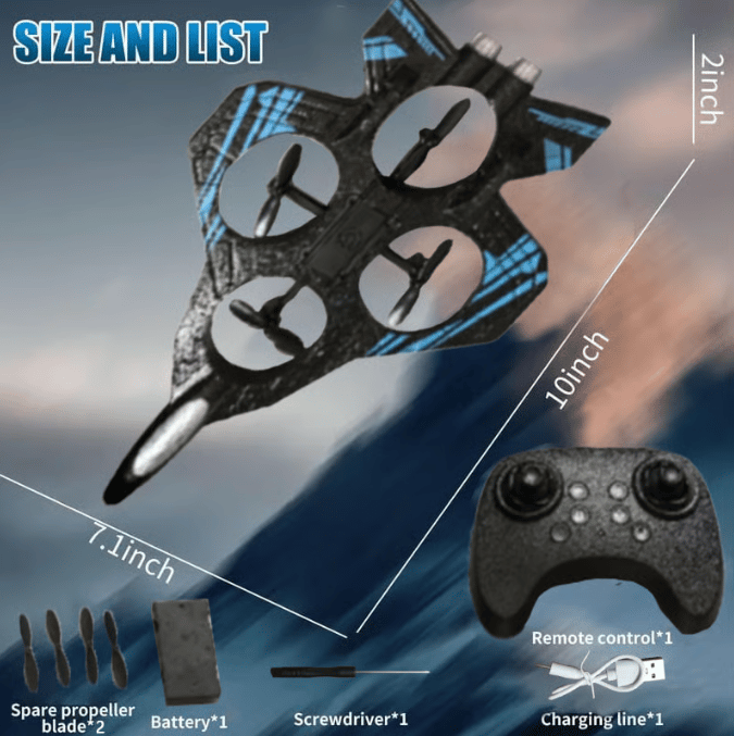 ✈️Remote-controlled fighter jet