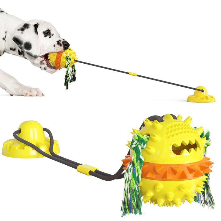 [2025 New] Indestructible Suction Cup Dog Toy, Clean Dog Teeth, Suitable for All Dogs
