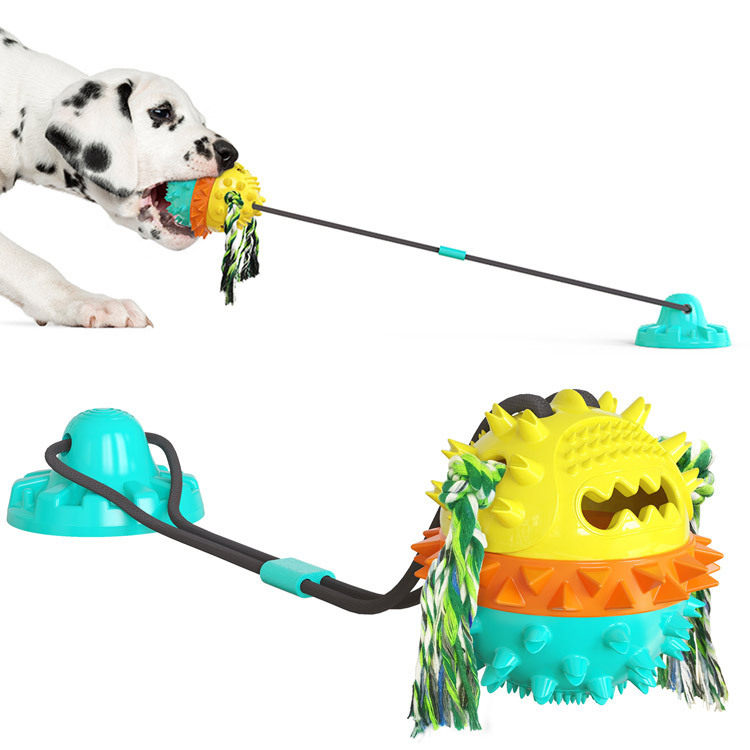 [2025 New] Indestructible Suction Cup Dog Toy, Clean Dog Teeth, Suitable for All Dogs