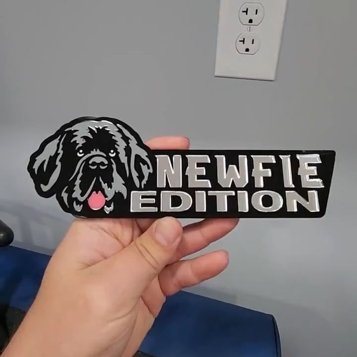 Dog Car Badge