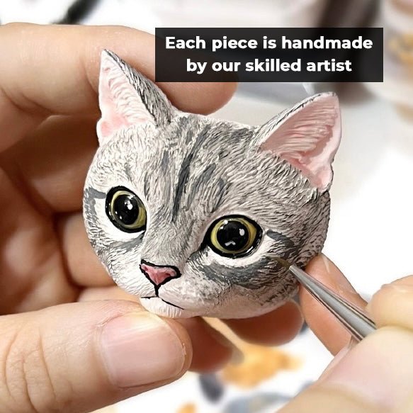 Handmade - Personalized Pet Head Sculpture