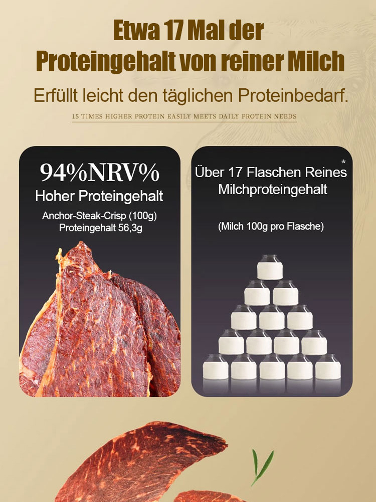 Angus-Rindfleisch-Chips