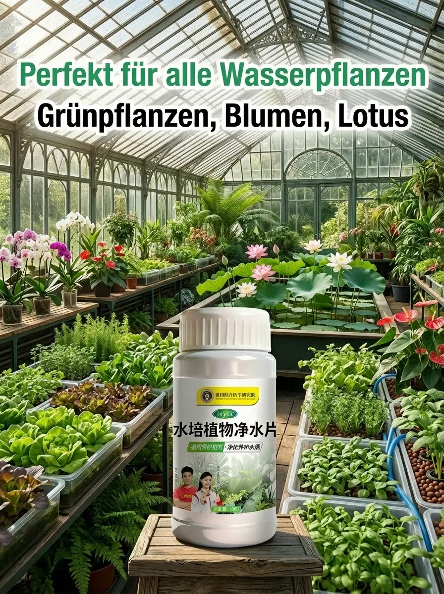 Hydroponische Pflanzen-Wasserreinigungstabletten
