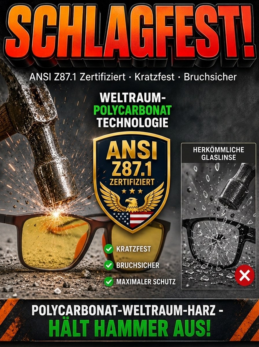 👓Erlebedie ultimative Freiheit mit unserer selbsttönenden Sport-Lesebrille! ✨ 4-in-1: Automatische Lesebrille + Premium-Sonnenbrille + Nachtsichtbrille + Sportbrille