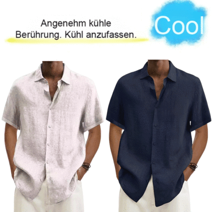 🔥 40°C Hitze ist auch kühl! Natürliche Leinenmischung, tragen Sie es, wie der Wind weht!