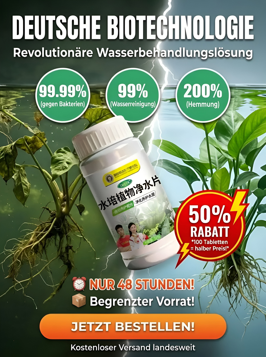 Hydroponische Pflanzen-Wasserreinigungstabletten