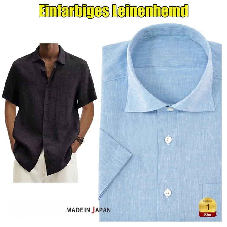 🔥 40°C Hitze ist auch kühl! Natürliche Leinenmischung, tragen Sie es, wie der Wind weht!