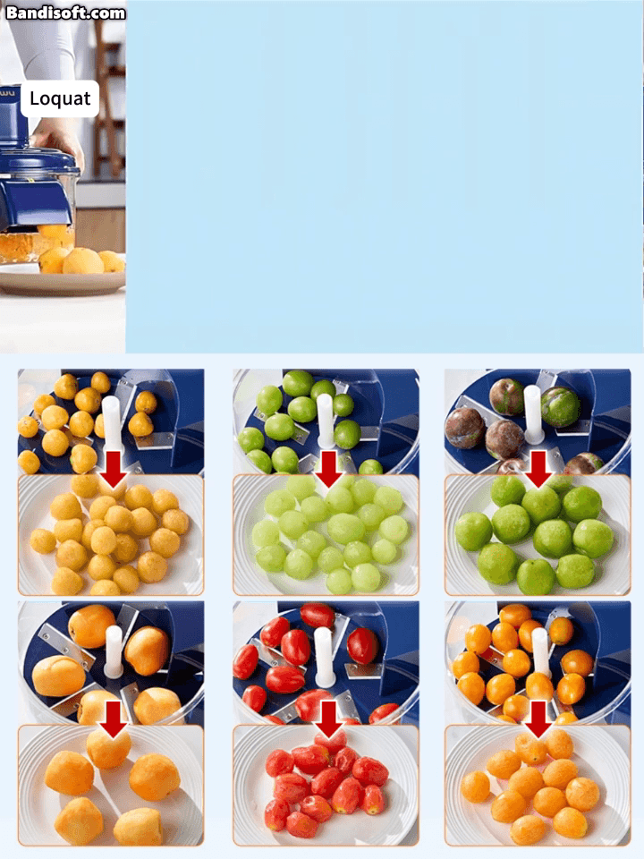 Tragbares automatisches Obstschälgerät