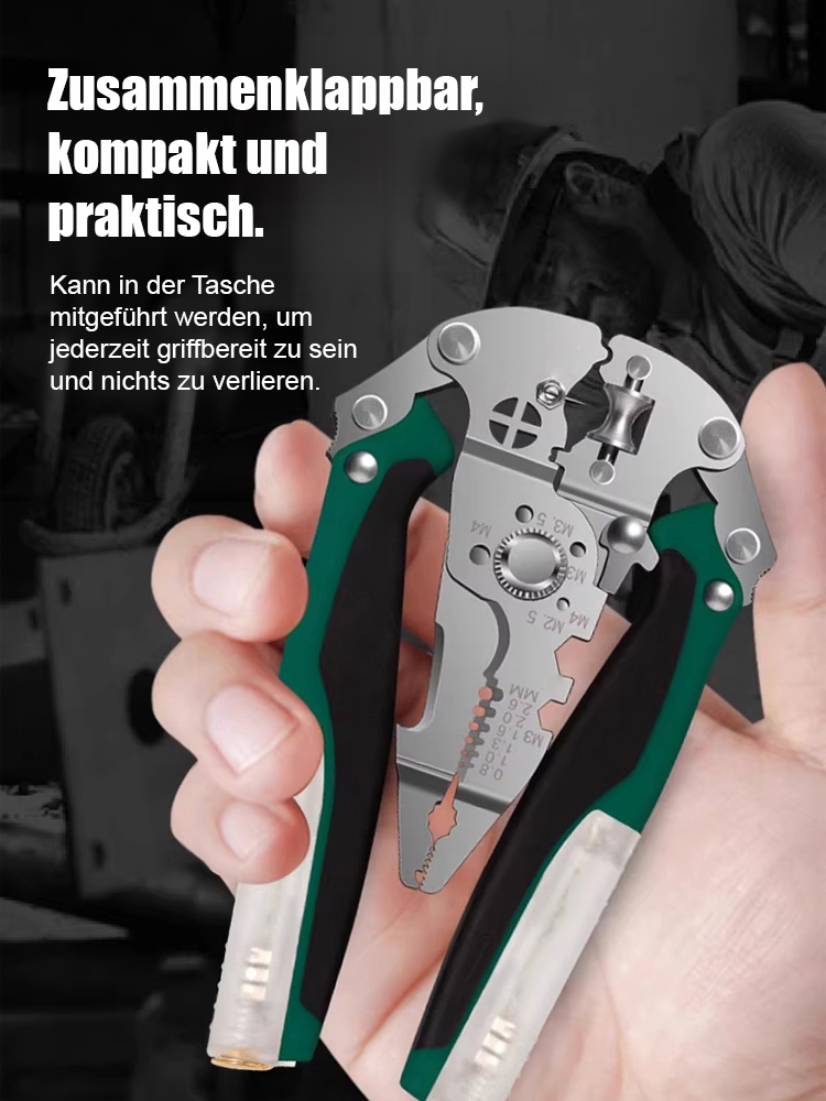 Drei Funktionen in einer Zange ⚡30 Jahre Berufserfahrung, zertifiziert durch professionelle Elektriker