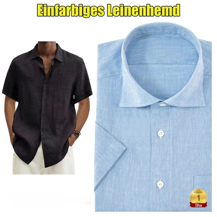 🔥 40°C Hitze ist auch kühl! Natürliche Leinenmischung, tragen Sie es, wie der Wind weht!