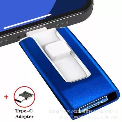 Plug-and-Play】Großkapazitäts-4-in-1-USB-Stick