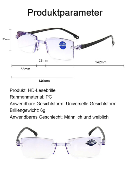 Vollautomatischer Zoom: Keine Sehhilfe erforderlich, intelligentes Umschalten zwischen Nah- und Fernsicht in 0,1 Sekunden