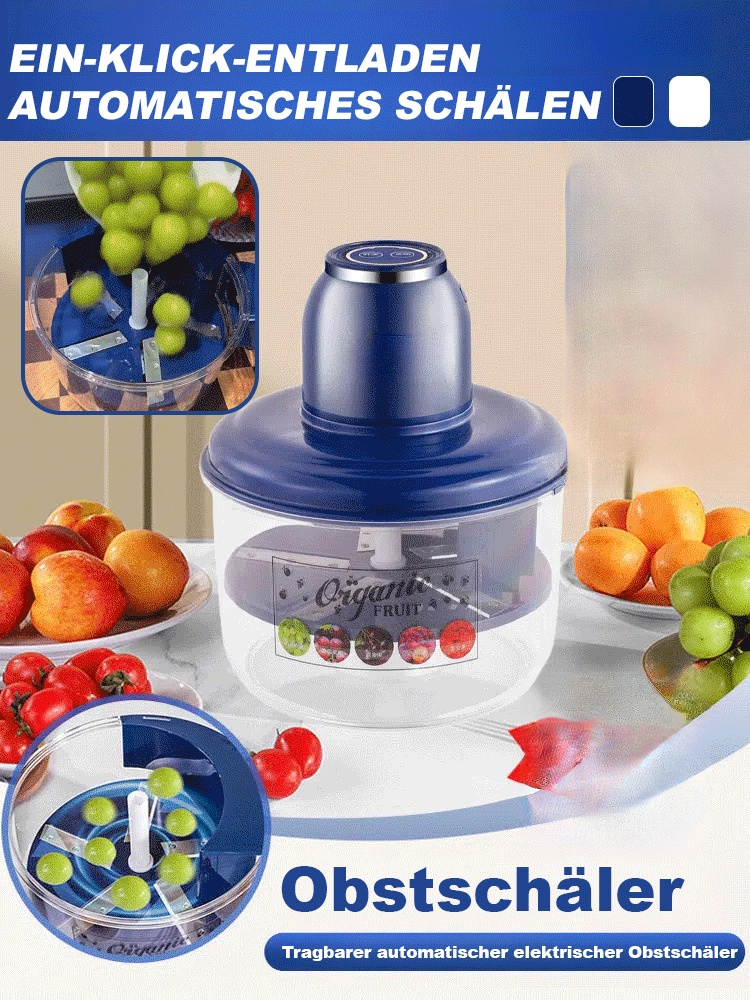 Tragbares automatisches Obstschälgerät