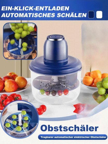 Tragbares automatisches Obstschälgerät