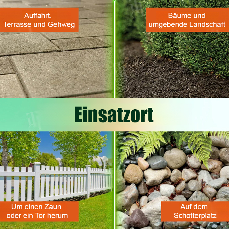 【Hochwirksames Herbizid】Schnelle Unkrautbekämpfung ohne Schädigung des Bodens