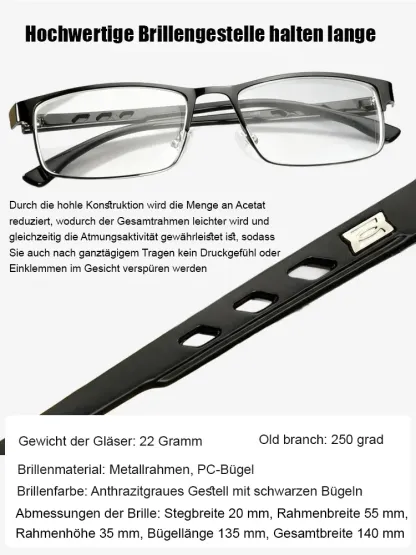 👓Eine Brille für alle Distanzen: Selbstfokussierende LC-Technologie (-7,0 bis +7,0 dpt) in 0,01s. Ohne Sehtest. Nur 20g leicht, extrem widerstandsfähig