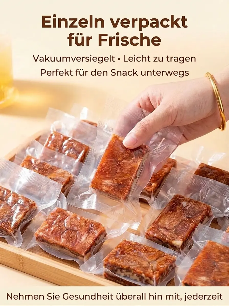 Feigen-Schwarzer Sesam Astragalus Codonopsis Maulbeer-Walnuss-Torte