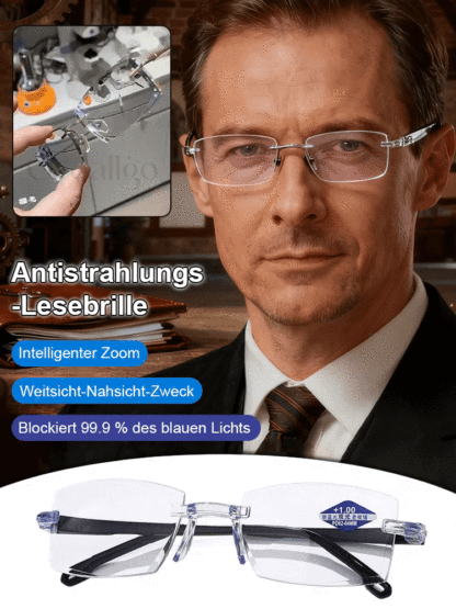 Vollautomatischer Zoom: Keine Sehhilfe erforderlich, intelligentes Umschalten zwischen Nah- und Fernsicht in 0,1 Sekunden