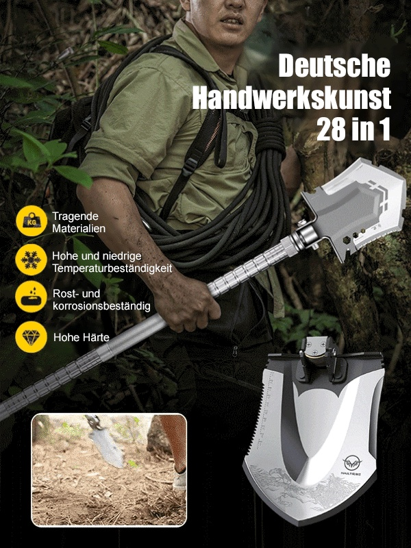 Mehr als nur ein Spaten – ein Werkzeug