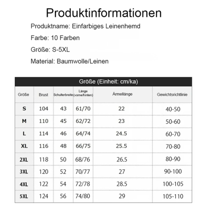 🔥 40°C Hitze ist auch kühl! Natürliche Leinenmischung, tragen Sie es, wie der Wind weht!