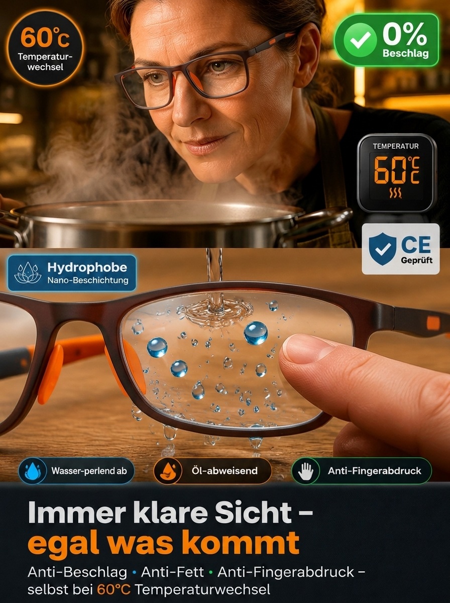 👓Erlebedie ultimative Freiheit mit unserer selbsttönenden Sport-Lesebrille! ✨ 4-in-1: Automatische Lesebrille + Premium-Sonnenbrille + Nachtsichtbrille + Sportbrille