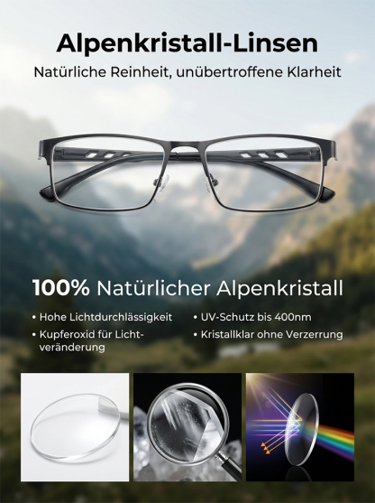  【 -7,0 bis +7,0 dpt Einstellbar 】Adaptive Flüssigkristall Fokus Brille | Autofokus 0,01s 👓