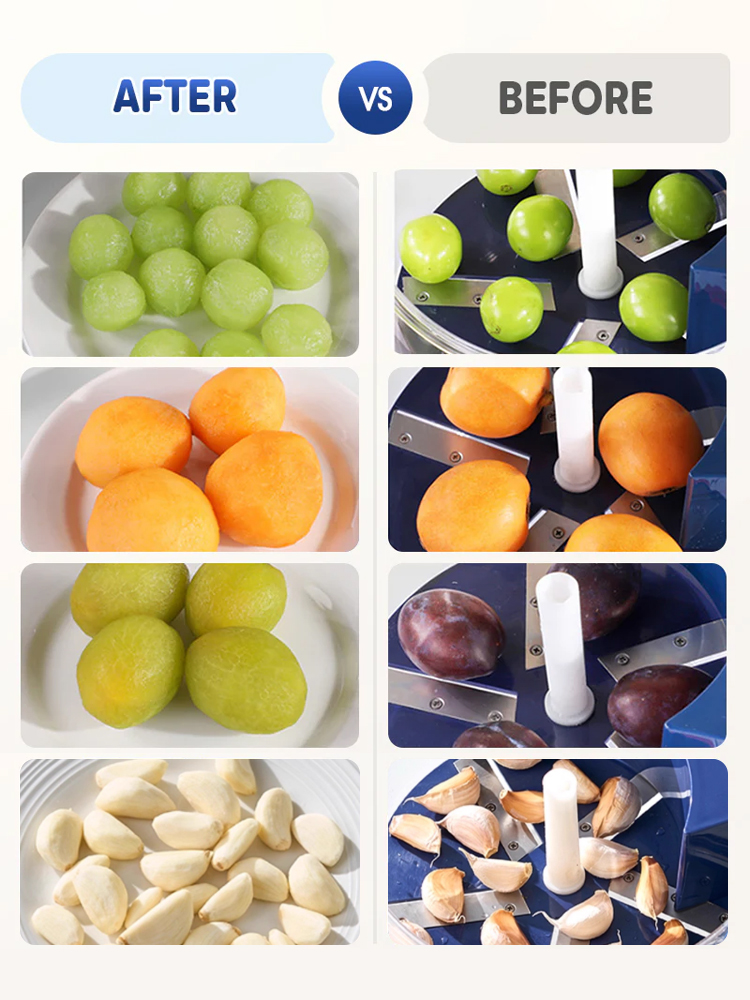 Tragbares automatisches Obstschälgerät