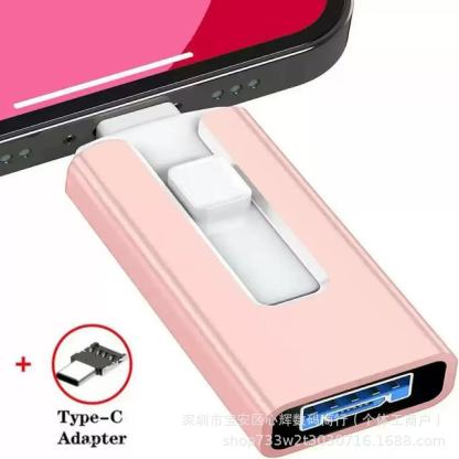 Plug-and-Play】Großkapazitäts-4-in-1-USB-Stick