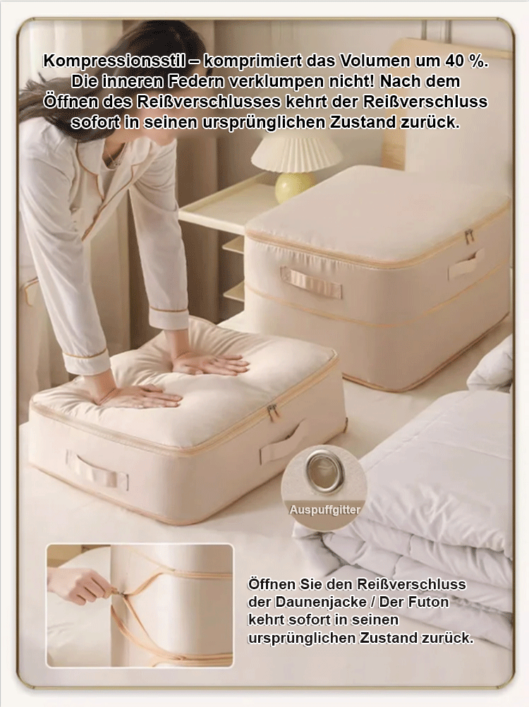 Dreifach faltbare Kompressionstasche 【Dreifache Kapazität】