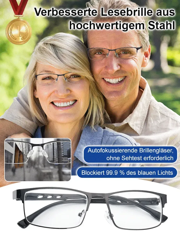 👓Eine Brille für alle Distanzen: Selbstfokussierende LC-Technologie (-7,0 bis +7,0 dpt) in 0,01s. Ohne Sehtest. Nur 20g leicht, extrem widerstandsfähig