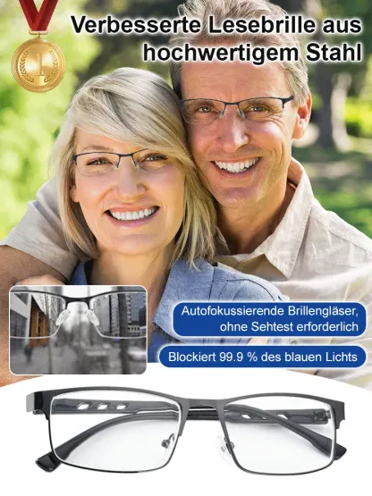 👓Eine Brille für alle Distanzen: Selbstfokussierende LC-Technologie (-7,0 bis +7,0 dpt) in 0,01s. Ohne Sehtest. Nur 20g leicht, extrem widerstandsfähig