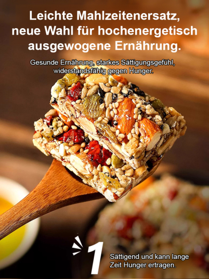 【Zuckerfrei & äußerst sättigend】Handgeschnittener Nuss- und Schatzkuchen