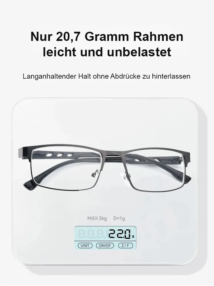 👓Eine Brille für alle Distanzen: Selbstfokussierende LC-Technologie (-7,0 bis +7,0 dpt) in 0,01s. Ohne Sehtest. Nur 20g leicht, extrem widerstandsfähig