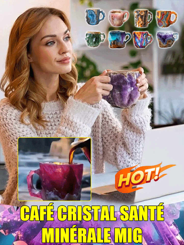 Tasse à café en cristal Mineral régime