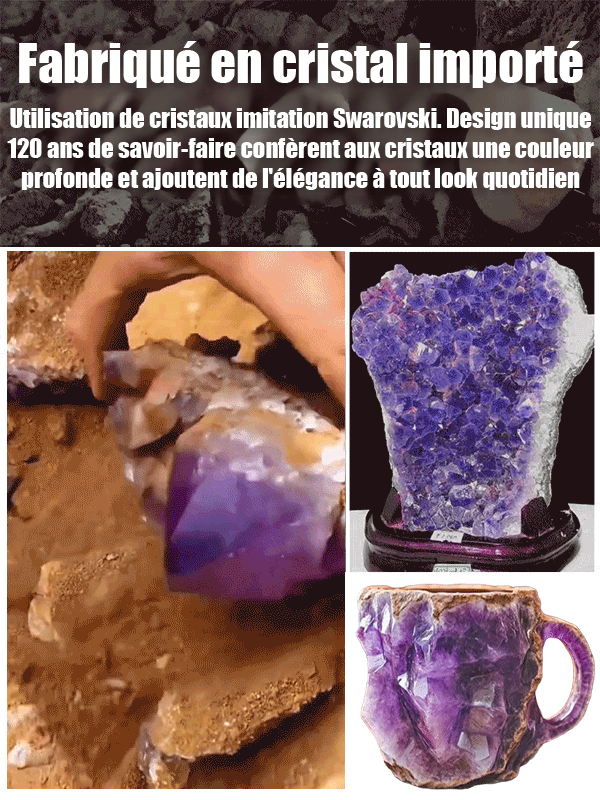 Tasse à café en cristal Mineral régime