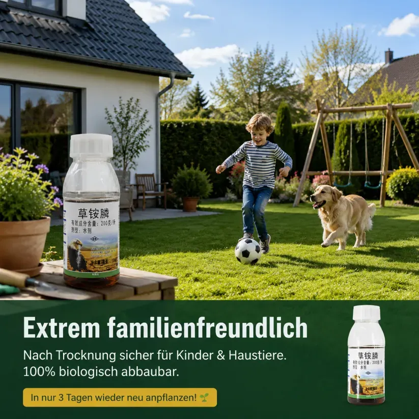 👍Von deutschen Experten empfohlen-Ultimatives Profi-Unkrautvernichter-Konzentrat✅ 1 Kappe = 1000 m² gegen alle Unkrautarten 1 Kappe für 1000 m² – Sichtbar in 3 Stunden & 3-fache Geld-zurück-Garantie ！