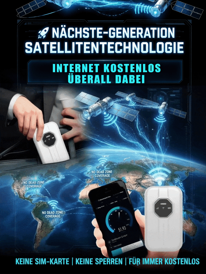 Tragbares WLAN🍔 Für den Preis einer einzigen Mahlzeit genießt du ab sofort ein unbegrenztes 5G-Netzwerk, das dich keinen Cent mehr kostet! 📶