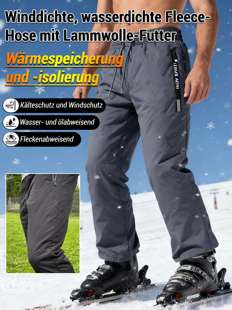Gore-Tex-Gewebe mit Kaschmirfutter, wind- und wasserdicht, schützt leicht vor Kälte bis zu -45° 