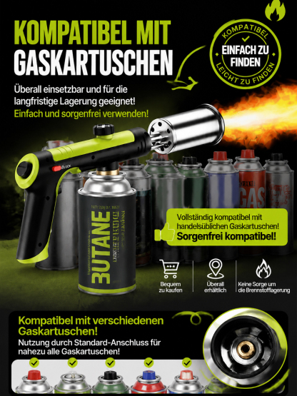 【12.000W Power & 1760°C Hitze】Industrie-Flammenwerfer