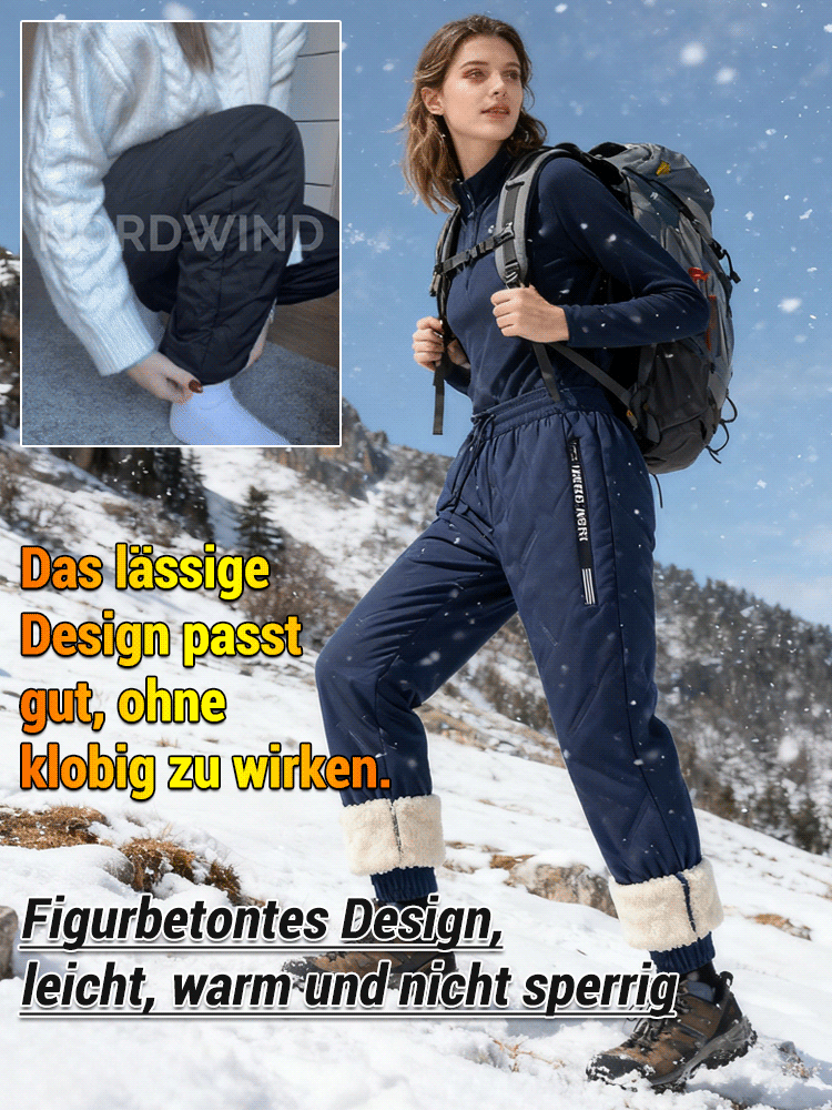 Gore-Tex-Gewebe mit Kaschmirfutter, wind- und wasserdicht, schützt leicht vor Kälte bis zu -45° 