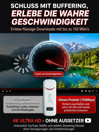 📡 Tragbares 5G-WLAN | Dauerhaft kostenloses Internet | Satellitentechnologie nach Militärstandard | Keine SIM-Karte erforderlich | Unterstützt 10 Geräte 📶✨