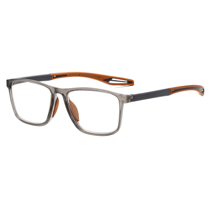  👓✨Multifokale, photochromatische, blaulichtblockierende, HD Silikon-Sport-Lesebrille